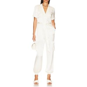 NWT revolve champagne jumpsuit